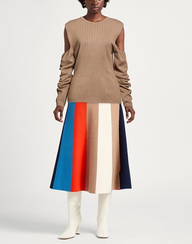 Woman Sweater Camel Size L Viscose, Polyester, Polyamide