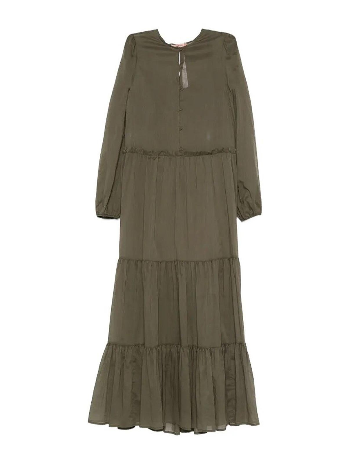 Long Dress And Petticoat
