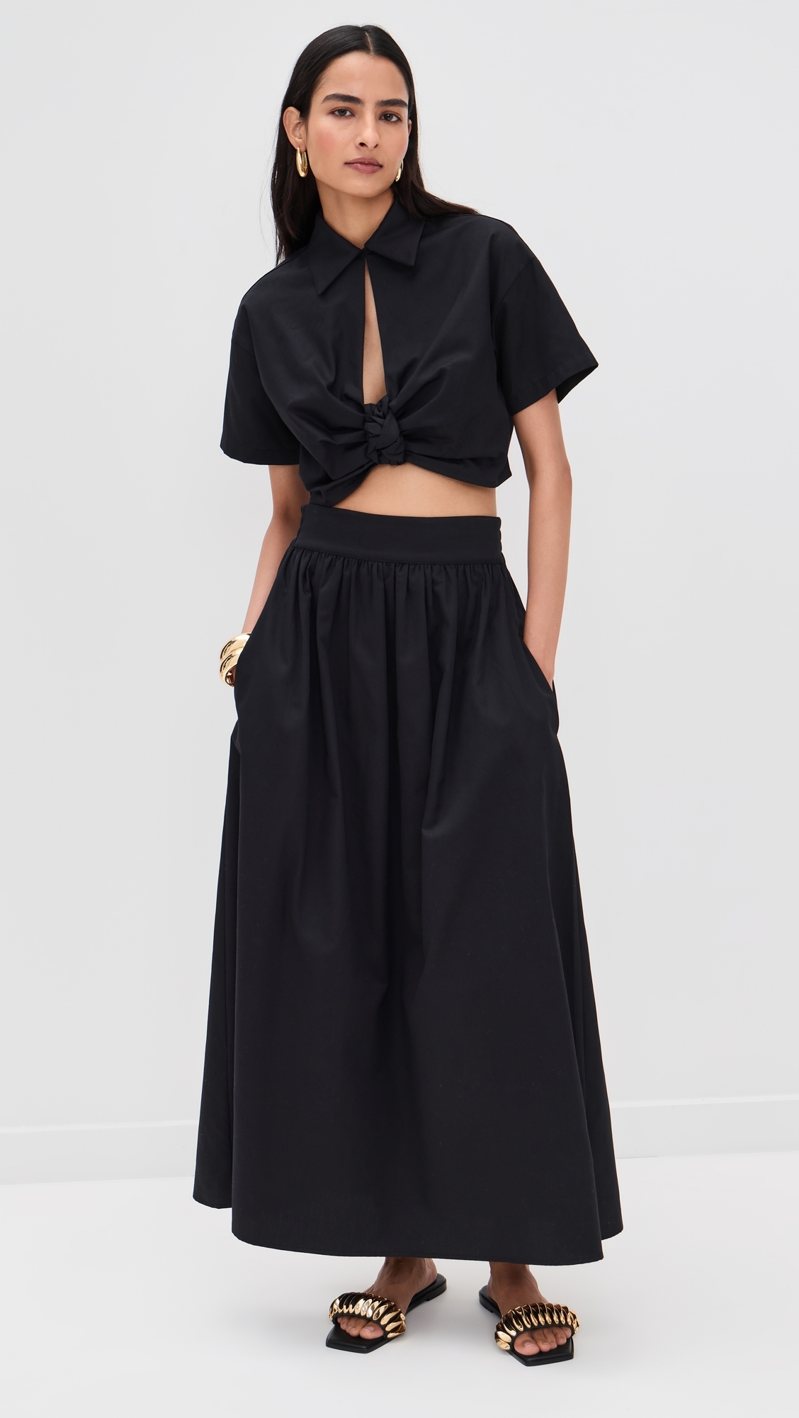 De Loreta Ariadna Skirt Black