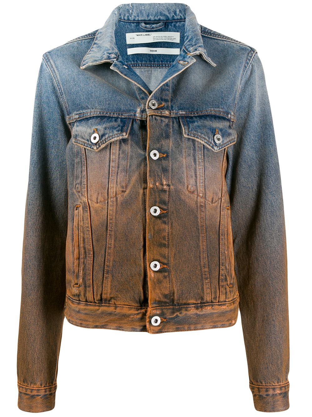 Degrade denim jacket - Blue