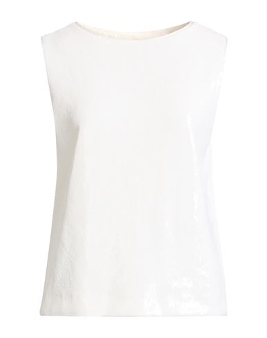 Woman Top Off white Size 6 Polyester