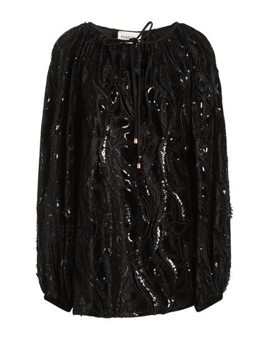 Woman Mini dress Black Size 8 Polyester, Elastane