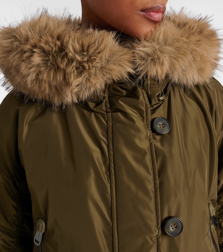 Jeanne faux fur-trimmed ski jacket