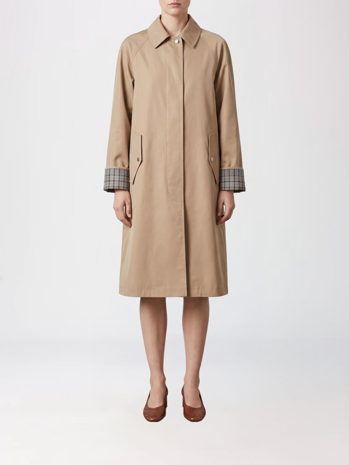 Coat Woman color Brown