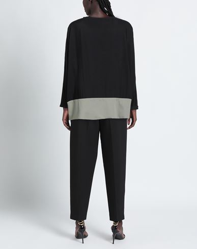 Woman Top Black Size 6 Polyester, Viscose, Elastane