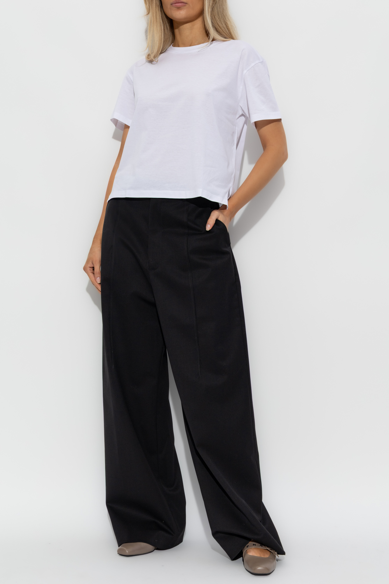 Trousers With Pockets, Women's, Black
