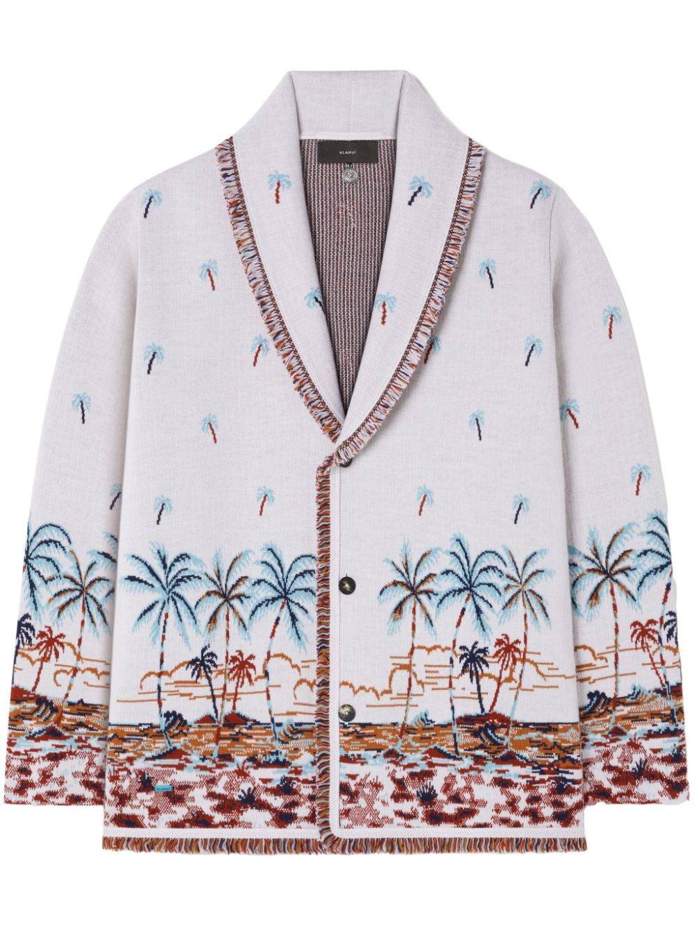 The Tale Of Hawaiian cardigan - Neutrals