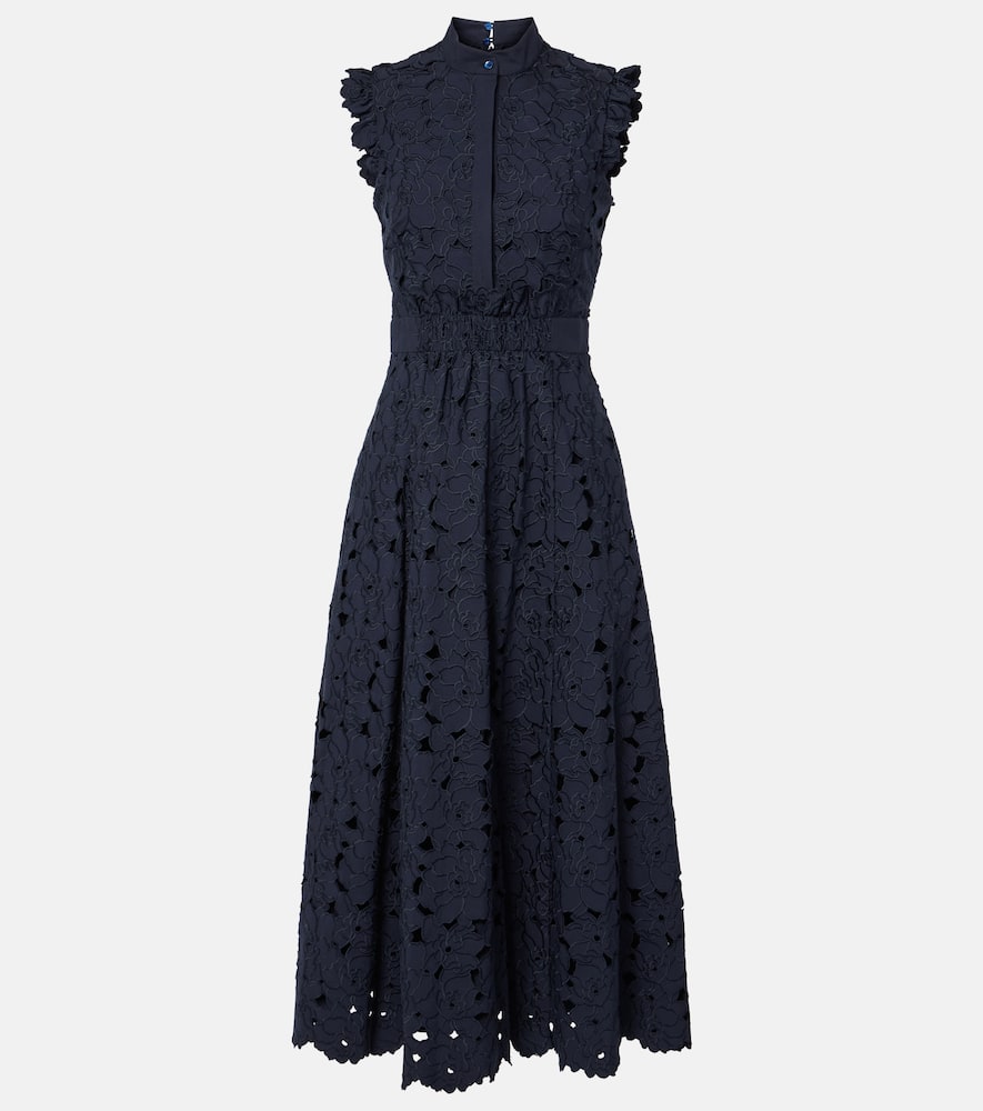 Lace midi dress