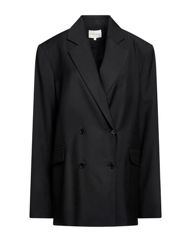Woman Blazer Black Size M Virgin Wool