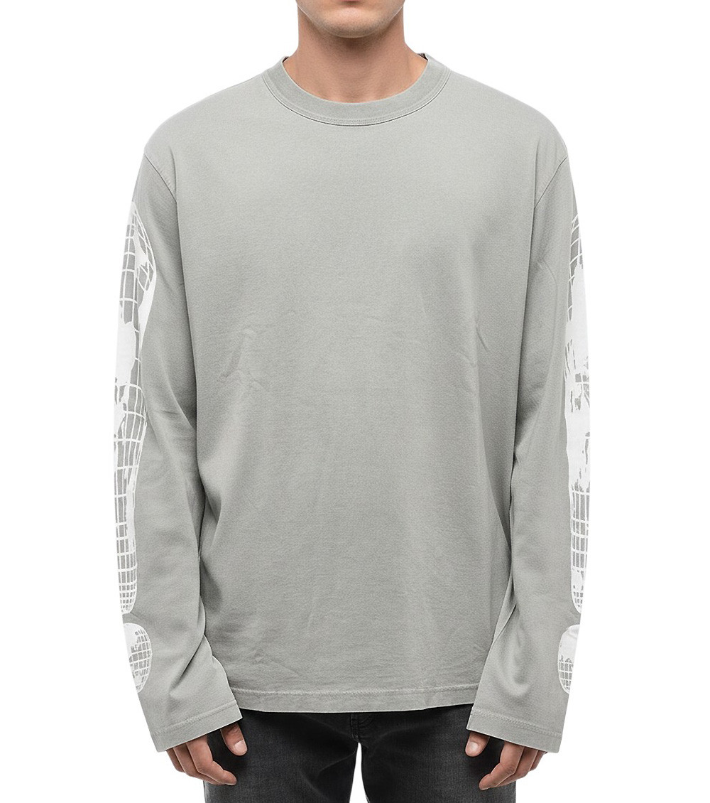 Grey Crew Neck T-Shirt
