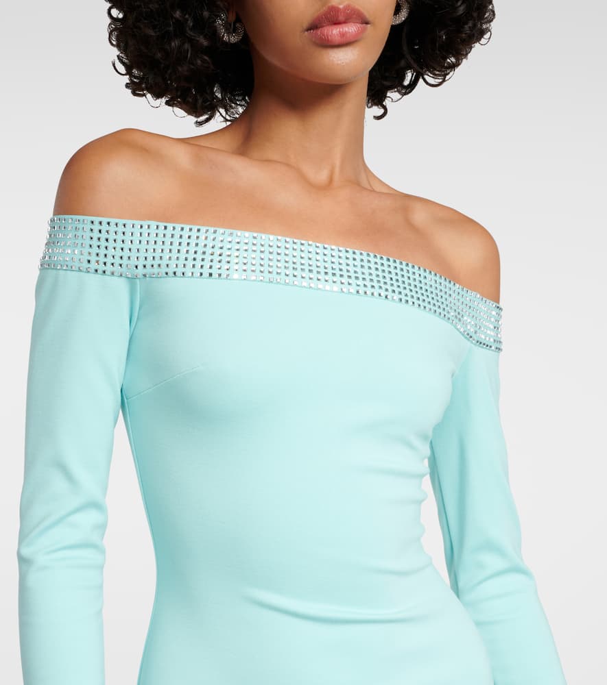 David Koma Sequined midi dress