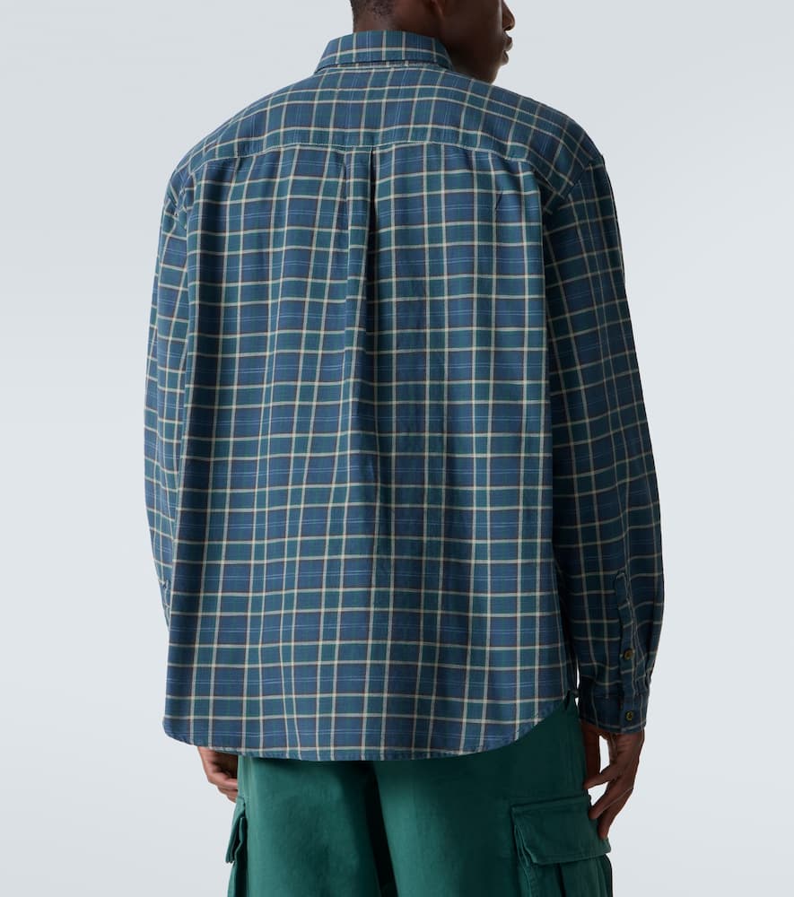Checked cotton shirt