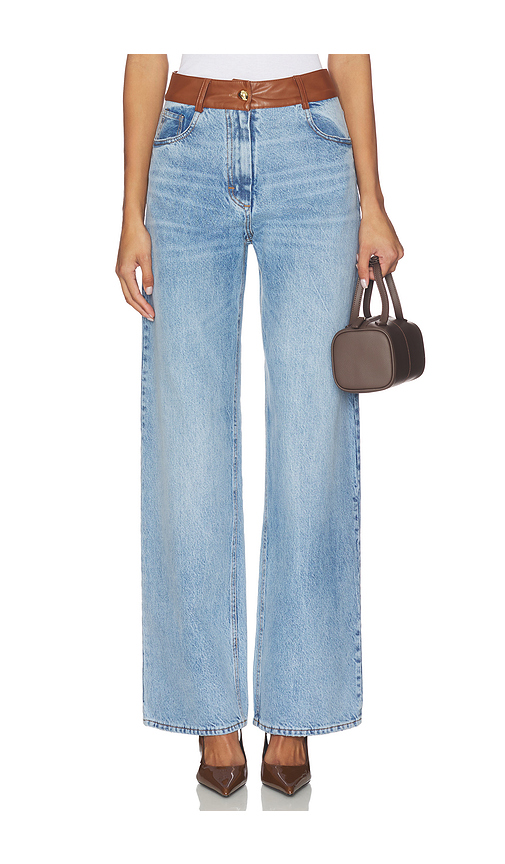 SELMACILEK Edge Denim Pants in Blue. - L also in XS