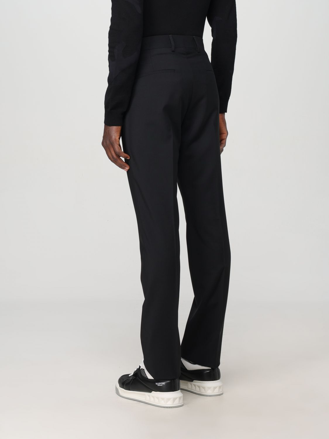 Pants Men color Black
