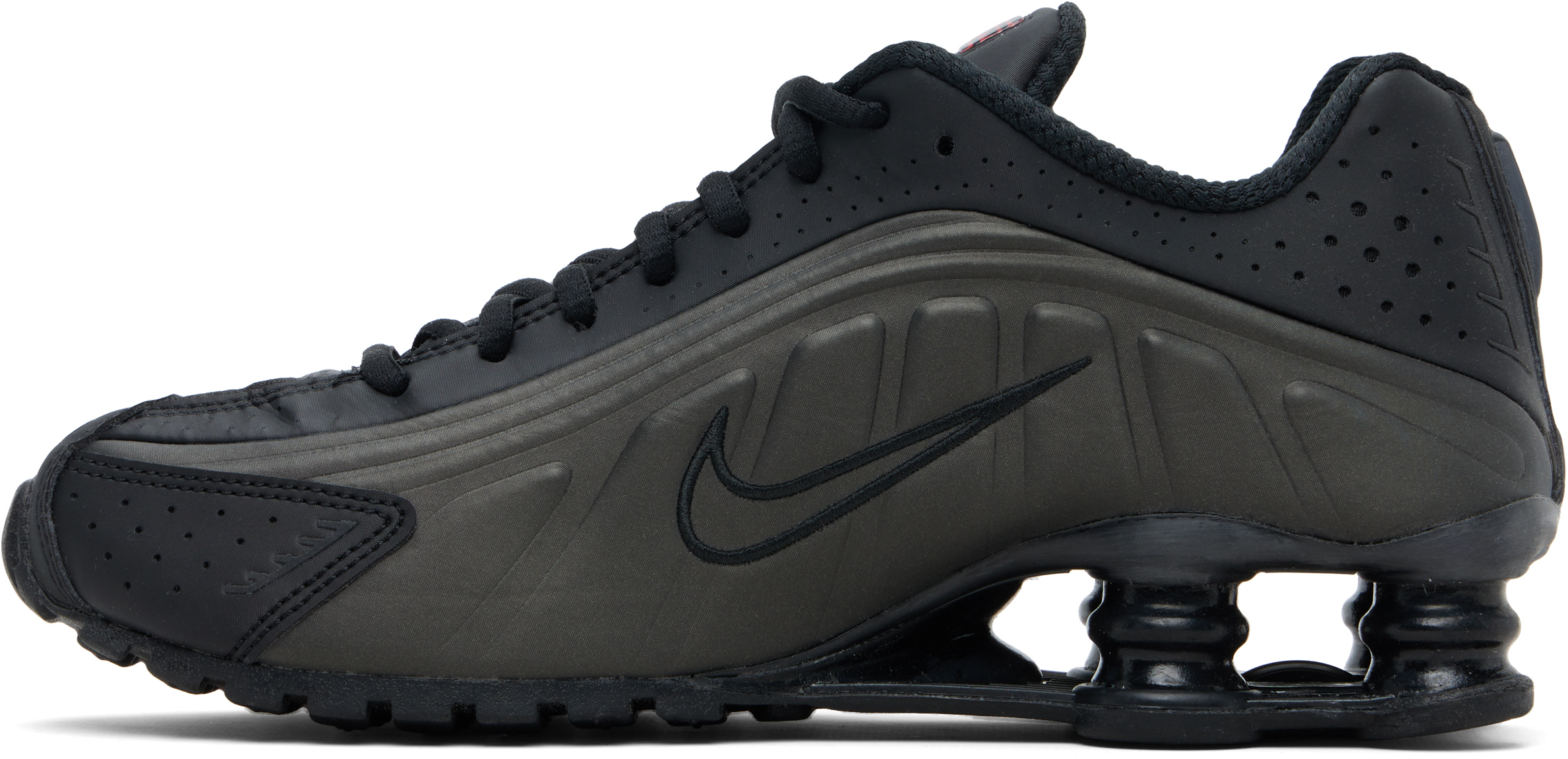 Black Shox R4 Sneakers