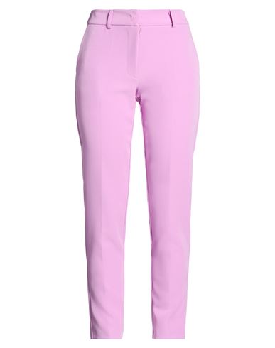 Woman Pants Lilac Size 4 Polyester, Elastane