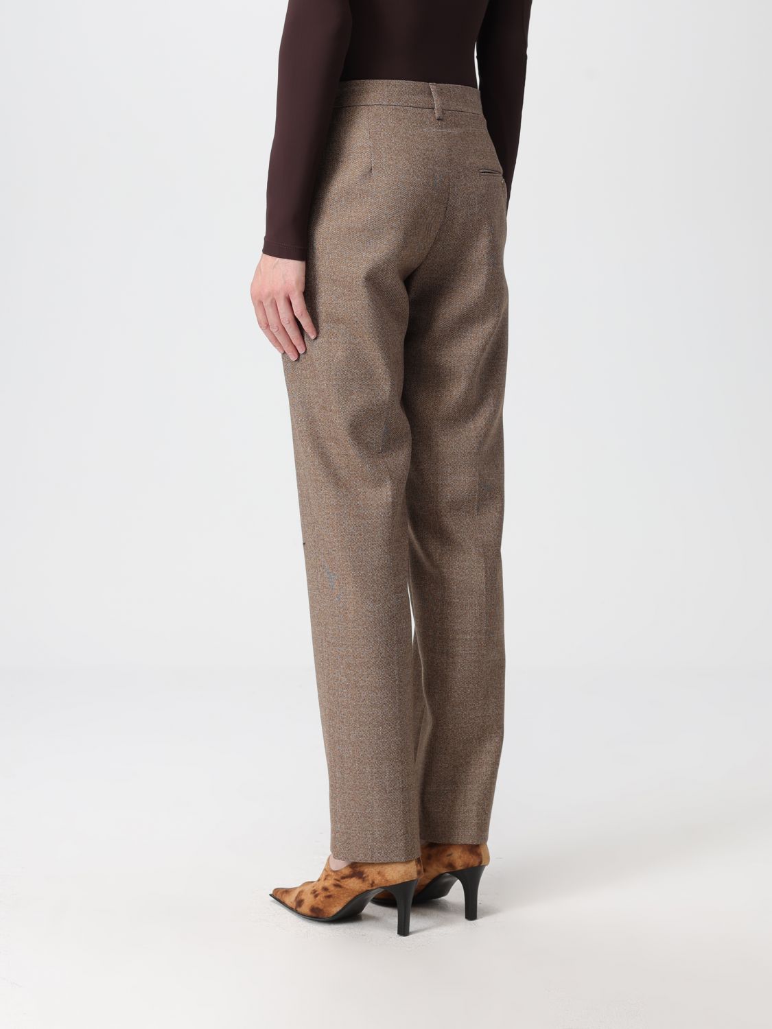 Pants Woman color Beige