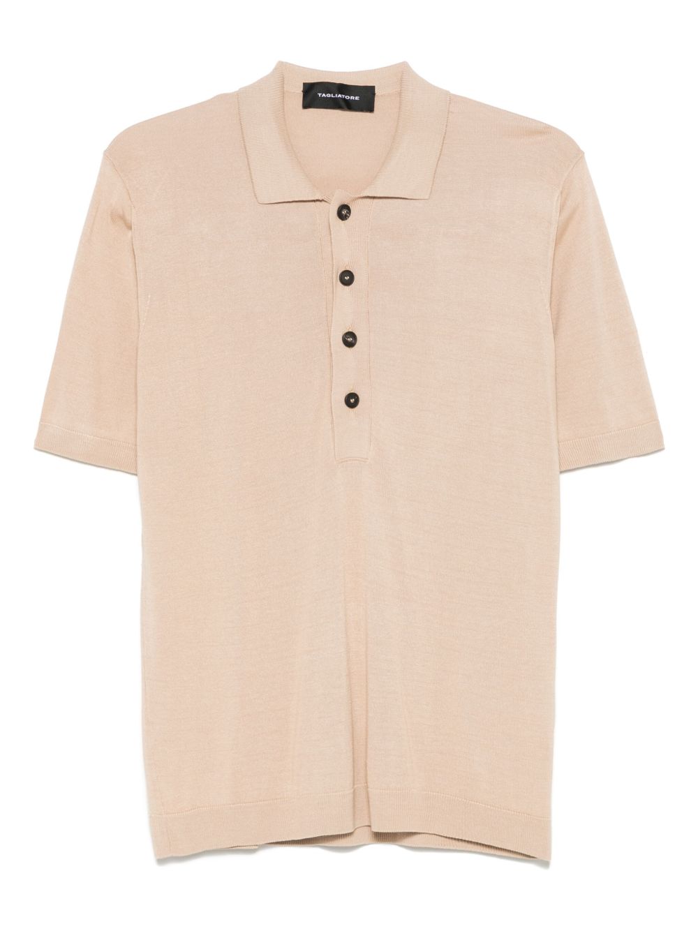 Short sleeve polo shirt - Neutrals
