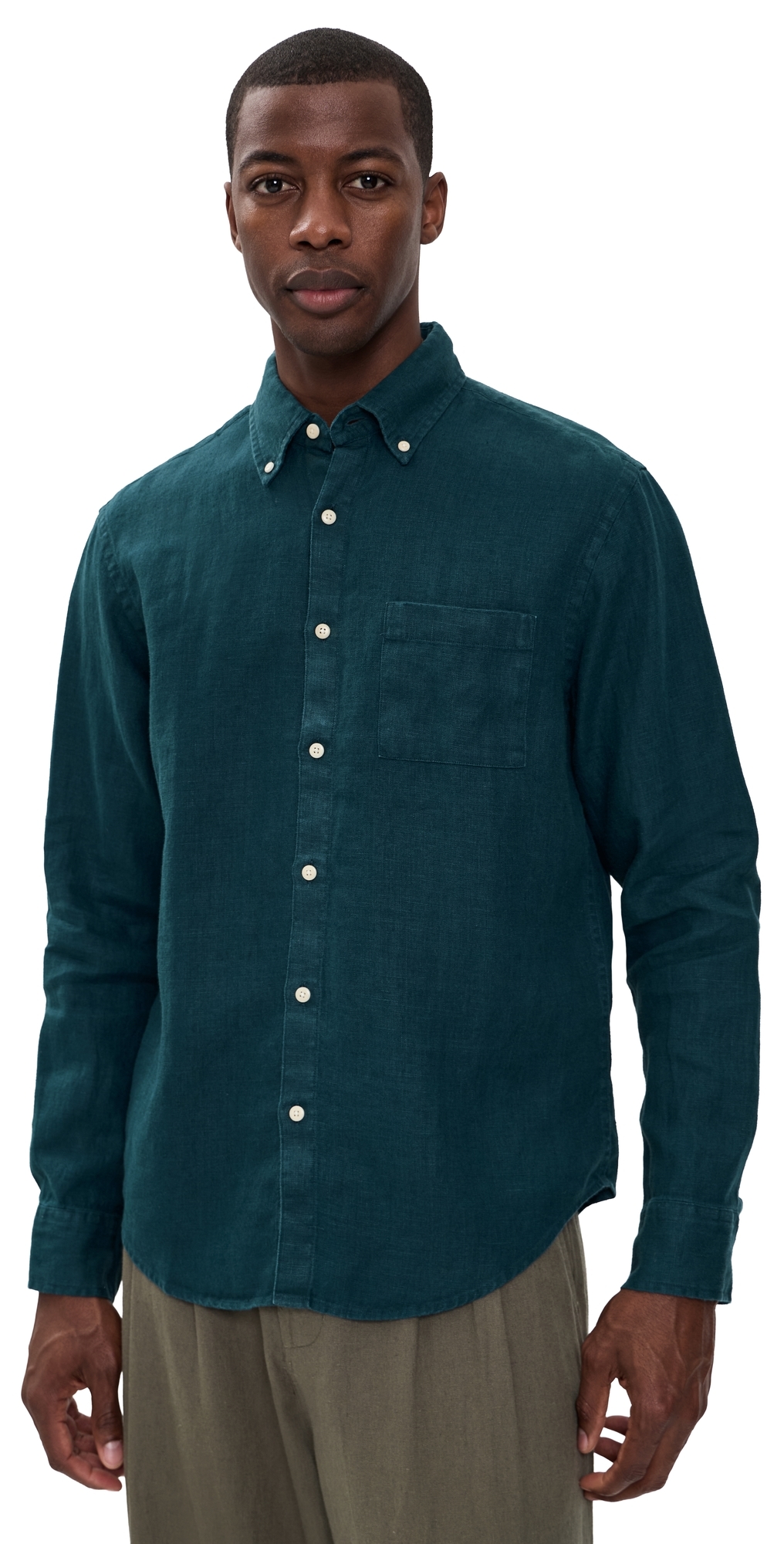 Linen Playa Shirt Dusk