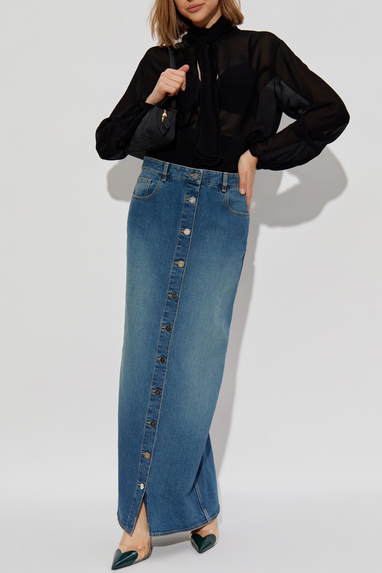 Denim Skirt, Women's, Blue
