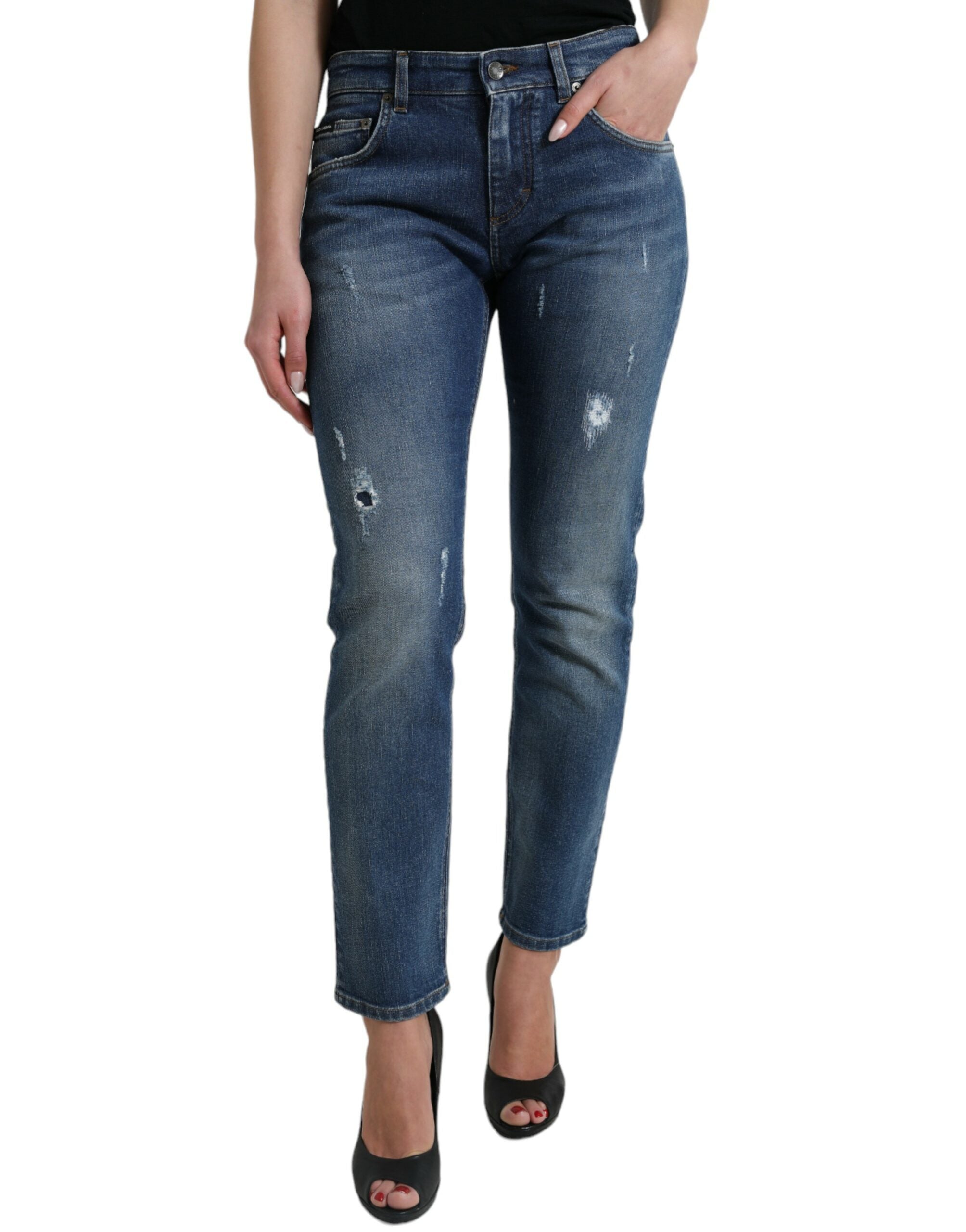 Boyfriend Jeans — Blue