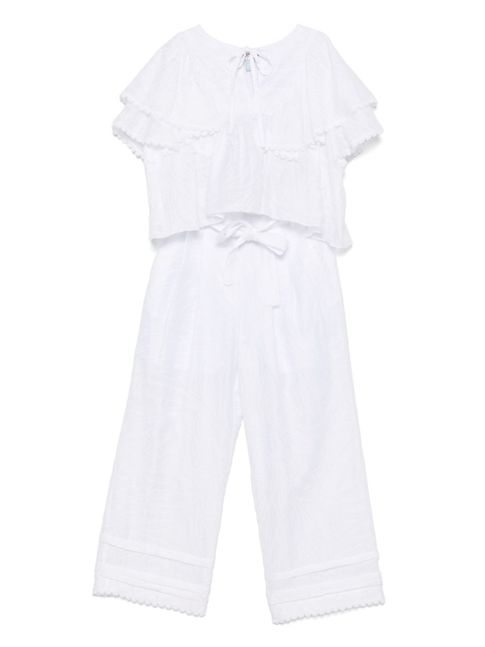 Alapage Mimosa trousers set - White
