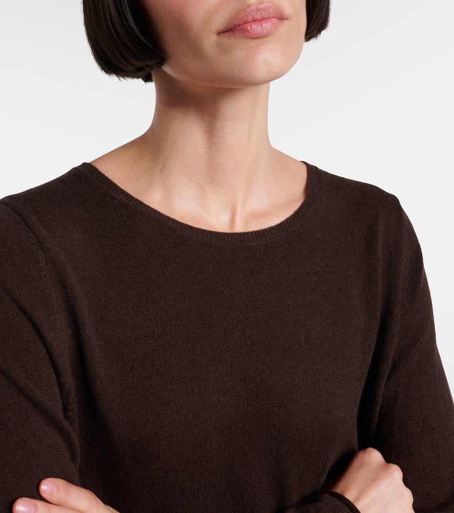 Wool and cashmere midi dress