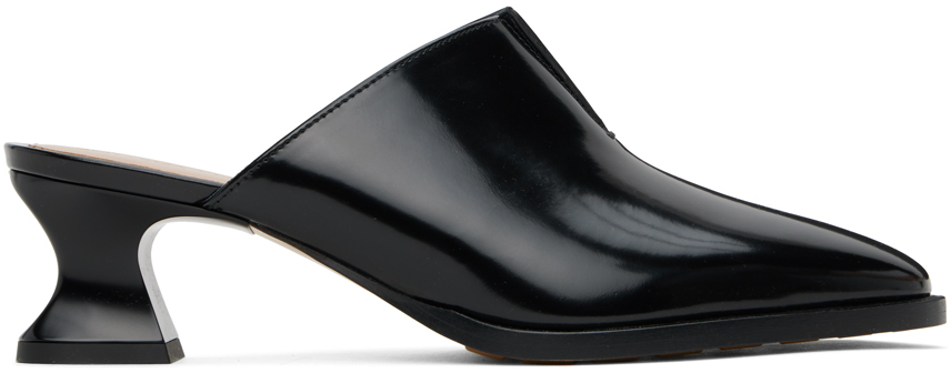 Bottega Veneta Black Cha-Cha Mules