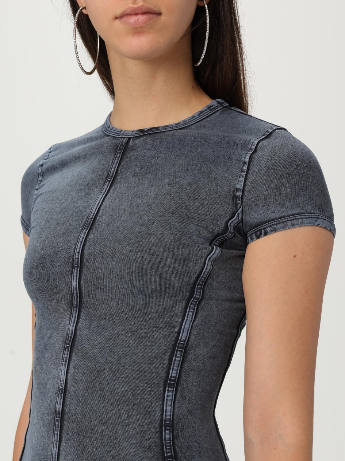 D-Cup denim minidress - Black