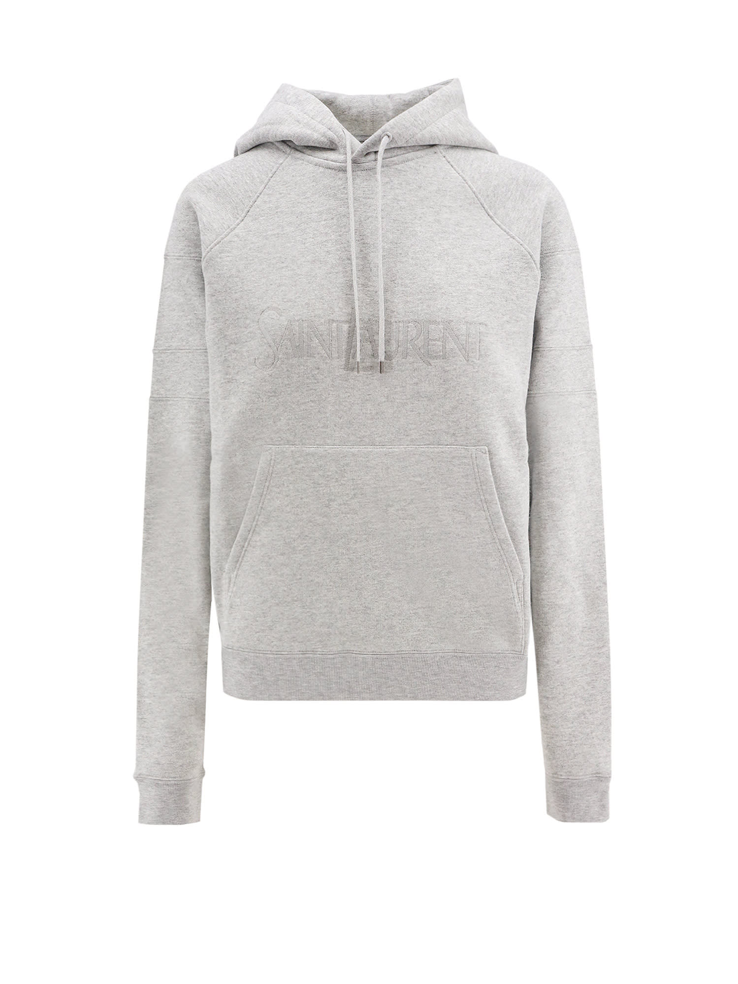 Logo-embroidered Drawstring Hoodie