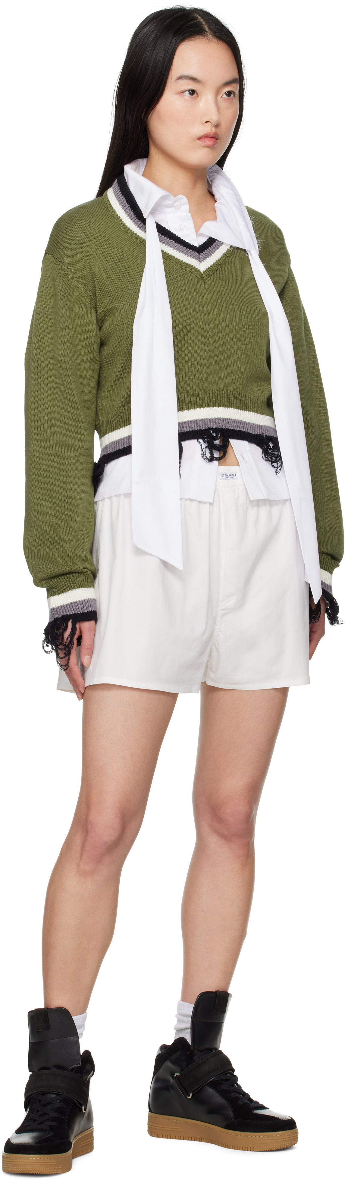 Ottolinger White Boxer Shorts