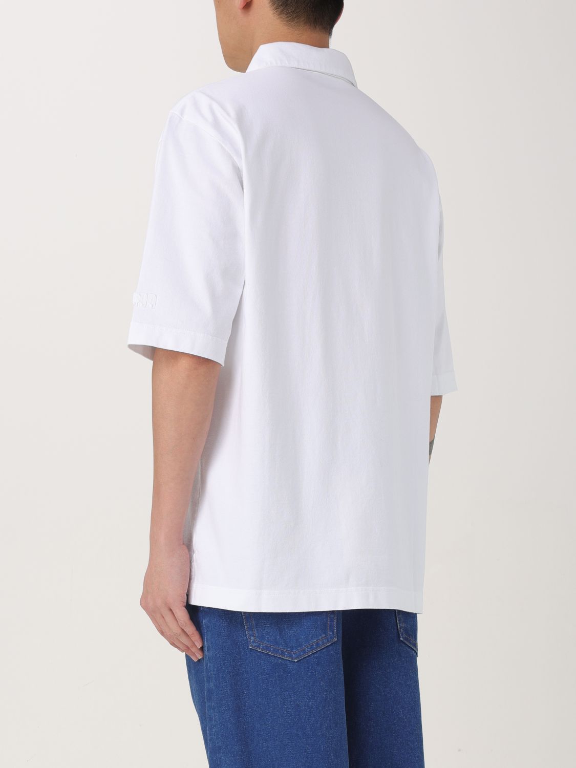 Polo Shirt Men color White