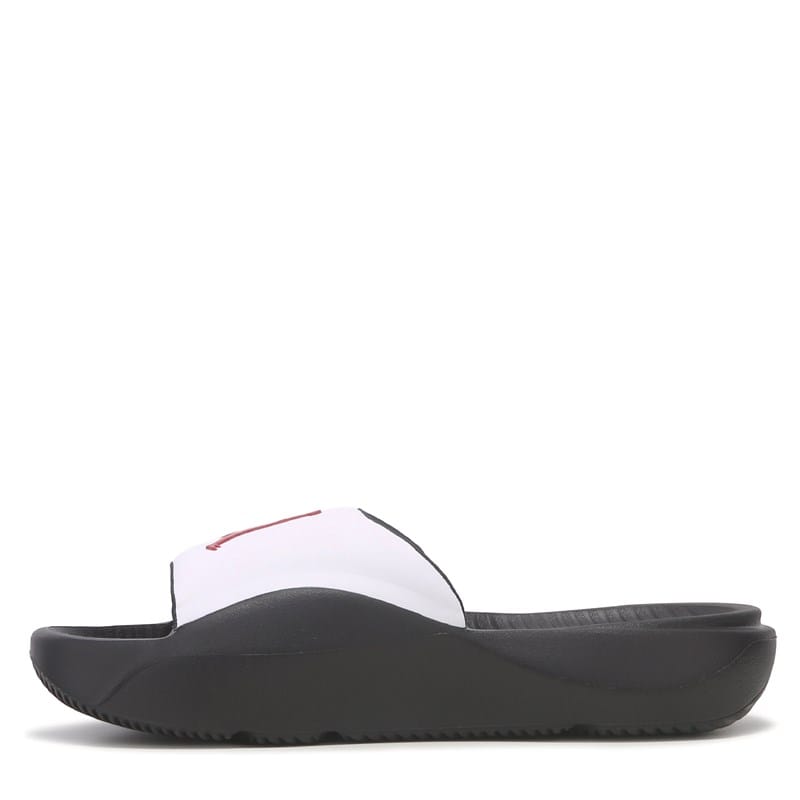 Kids' Franchise Slide Sandal Big Kid Sandals (White/Red)