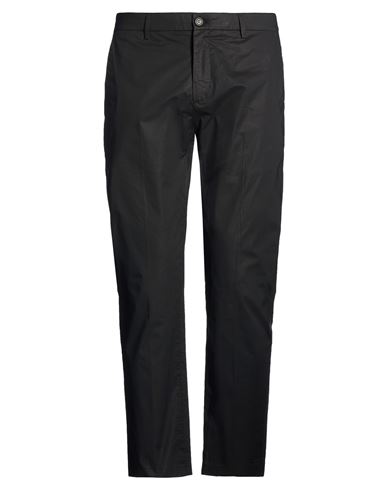 Man Pants Black Size 31 Cotton, Elastane