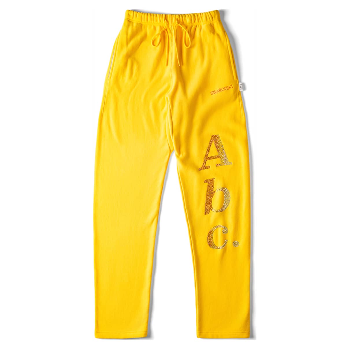 ADVISORY BOARD CRYSTALS, Colored Objects sweatpants, Yellow