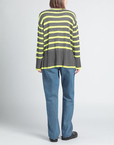 B. yu Woman Turtleneck Charcoal Size S Merino Wool, Acrylic