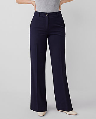 Ann Taylor The Petite Perfect Wide-Leg Pant — Curvy Fit
