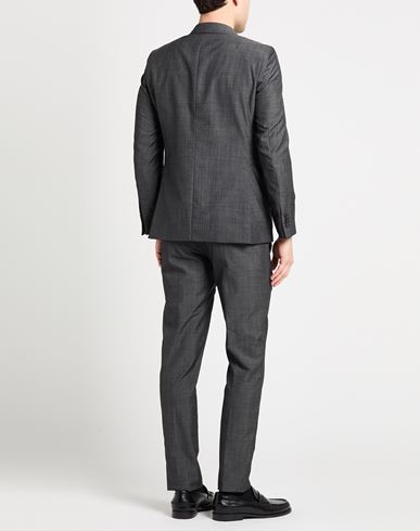 Man Suit Charcoal Size 36 Cotton, Nylon