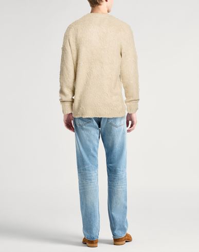Man Sweater Ivory Size 42 Silk