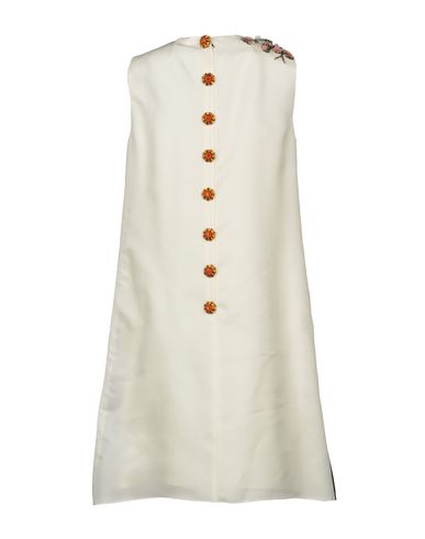 Woman Mini dress Orange Size 2 Silk