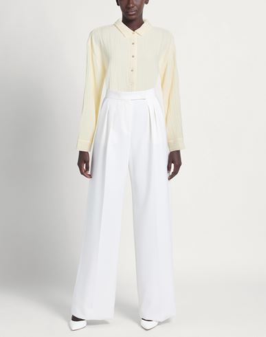 Woman Shirt Cream Size XL Cotton
