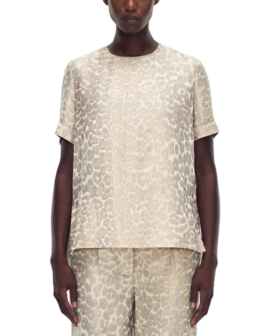 Silk-Blend Top