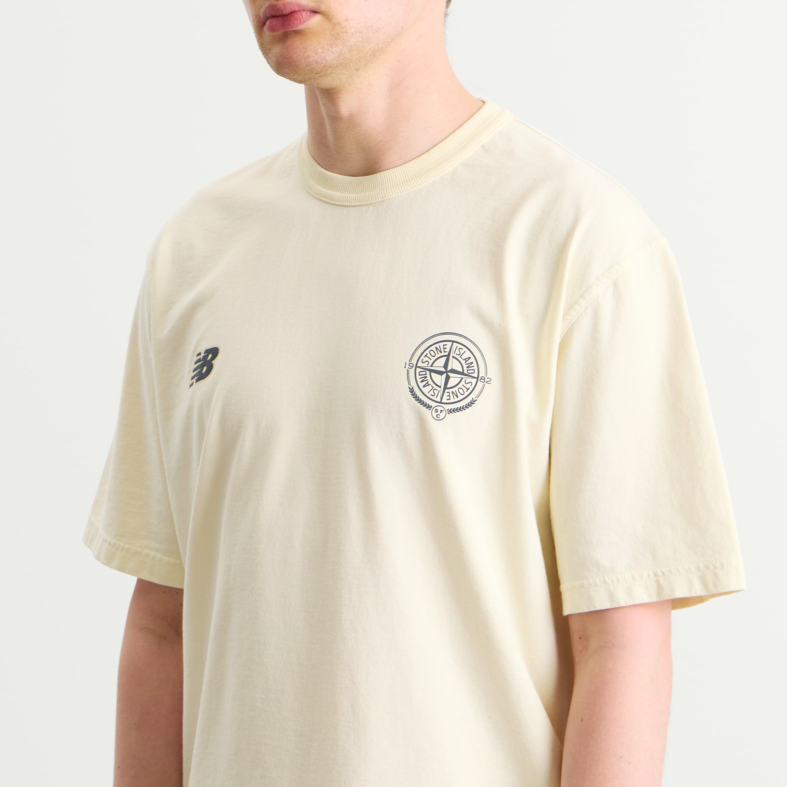 Men's x New Balance T-Shirt in Ivory