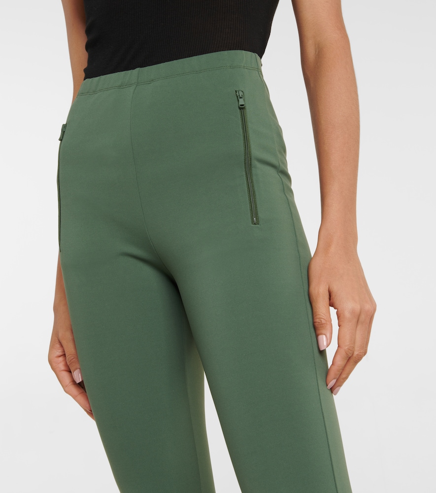 Side Split high-rise leggings