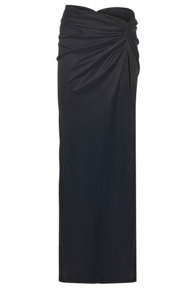The Andamane Draped Maxi Skirt