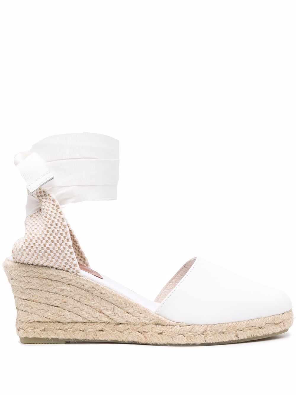 Paloma wedge espadrilles - White