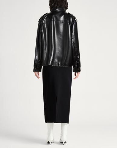 Woman Jacket Black Size M Polyester