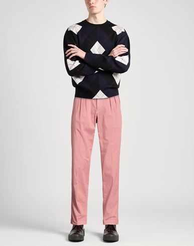 Man Pants Antique rose Size 32 Cotton, Elastane