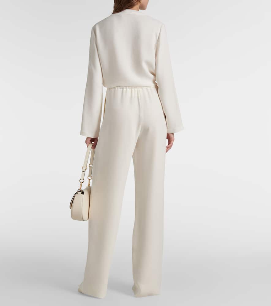 Cady Couture high-rise wide-leg pants