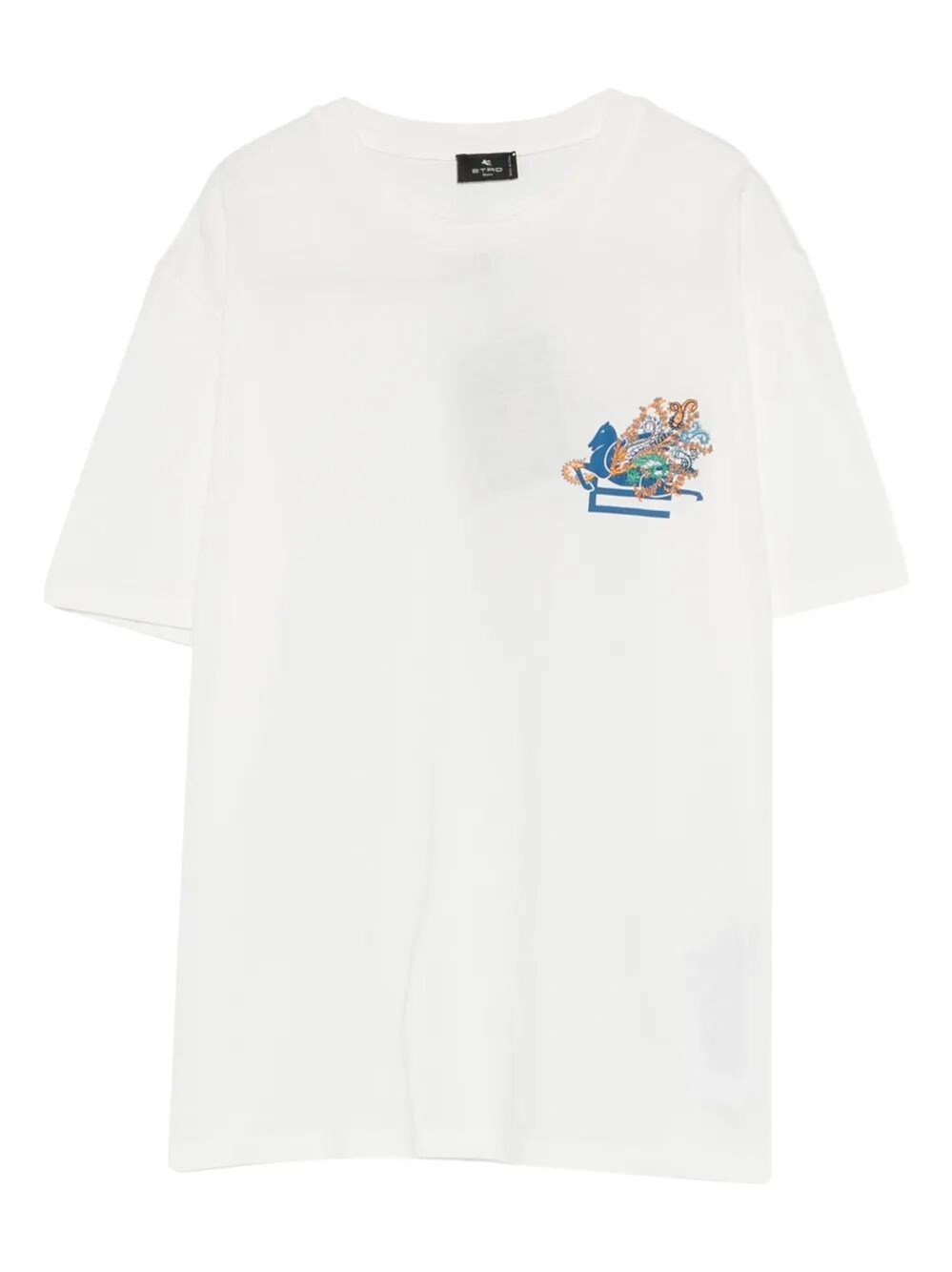 T-Shirt With Embroidered Logo